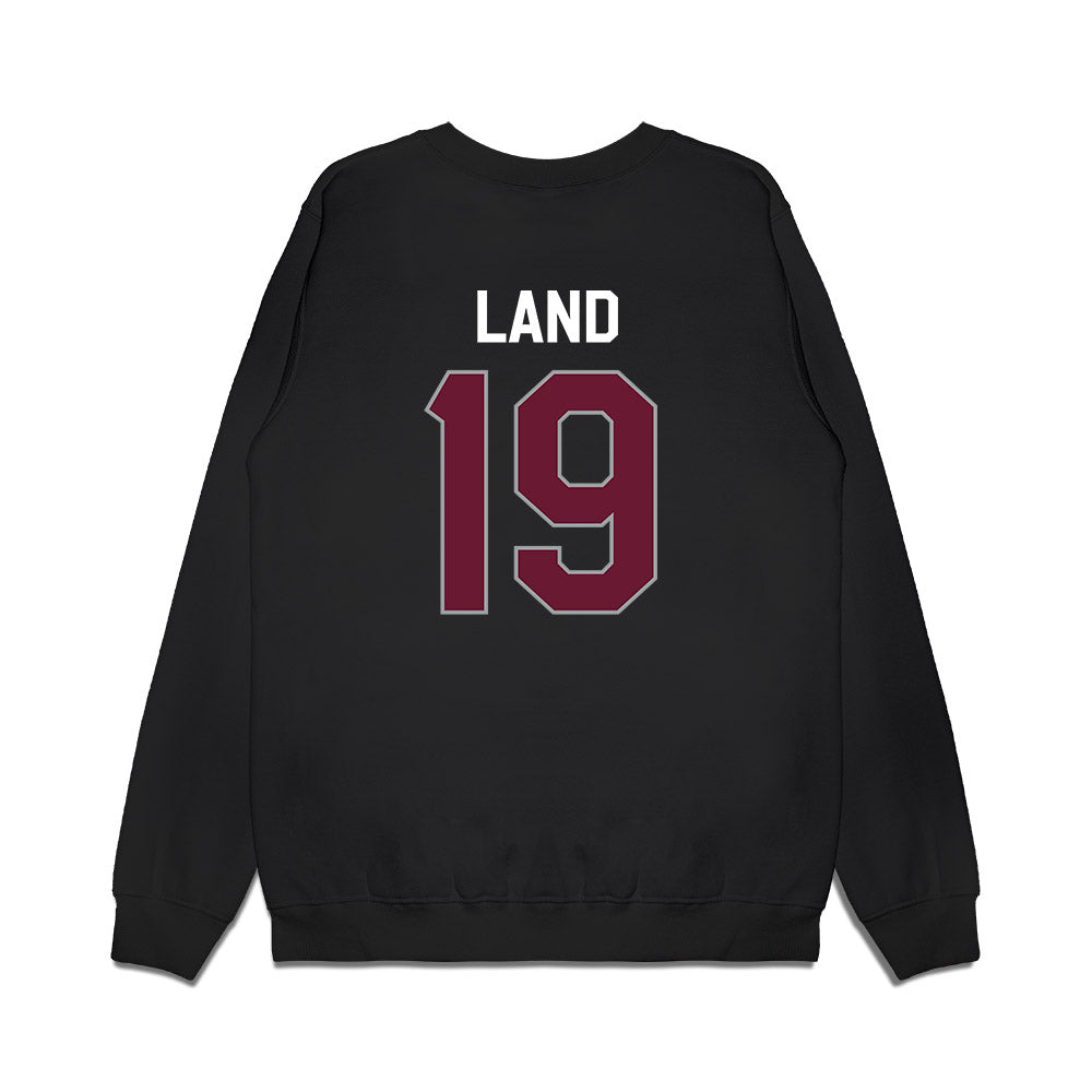 Texas A&M - NCAA Football : Paxton Land - We're In Premium Crewneck Sweatshirt-1