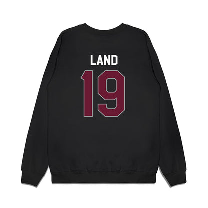 Texas A&M - NCAA Football : Paxton Land - We're In Premium Crewneck Sweatshirt-1