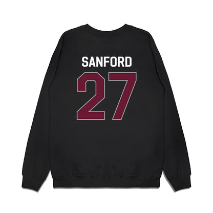 Texas A&M - NCAA Football : Daymion Sanford - We're In Premium Crewneck Sweatshirt-1
