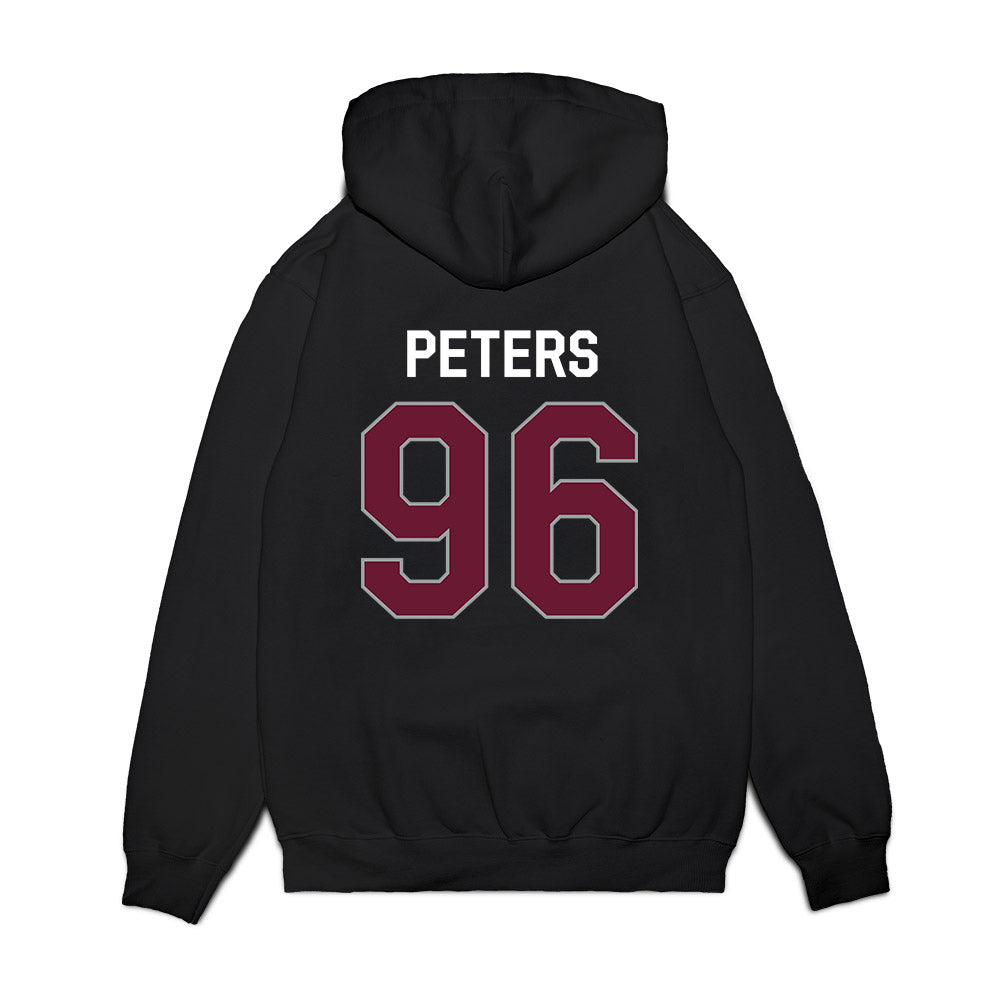 Texas A&M - NCAA Football : Waylon Peters - We're In Premium Hooded Sweatshirt-1