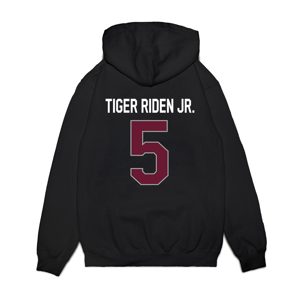 Texas A&M - NCAA Football : Deondrae Tiger Riden Jr. - We're In Premium Hooded Sweatshirt-1