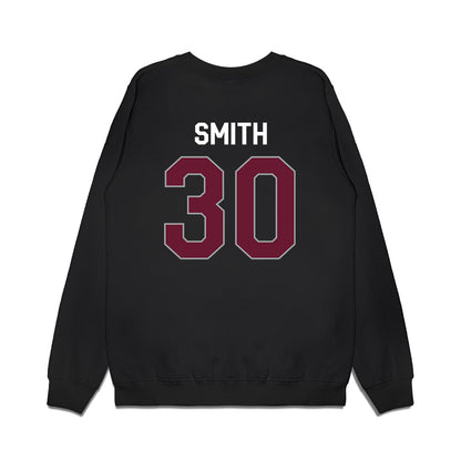 Texas A&M - NCAA Football : Tj Smith - We're In Premium Crewneck Sweatshirt-1