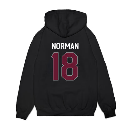 Texas A&M - NCAA Football : TK Norman - We're In Premium Hooded Sweatshirt-1