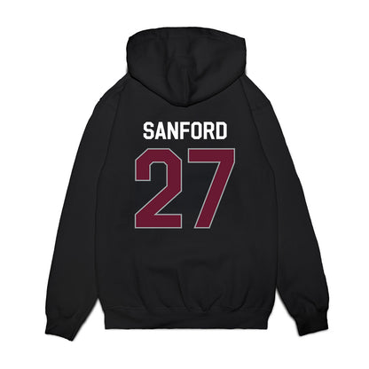 Texas A&M - NCAA Football : Daymion Sanford - We're In Premium Hooded Sweatshirt-1