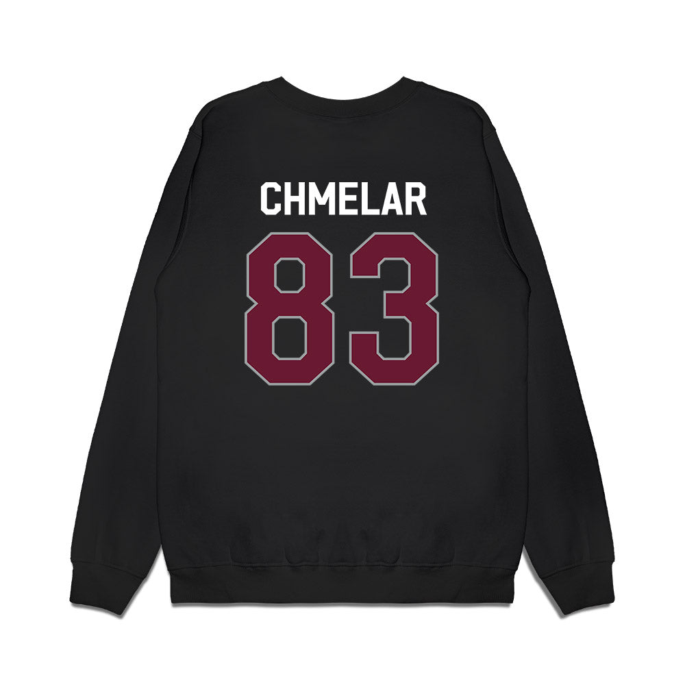 Texas A&M - NCAA Football : Colton Chmelar - We're In Premium Crewneck Sweatshirt-1