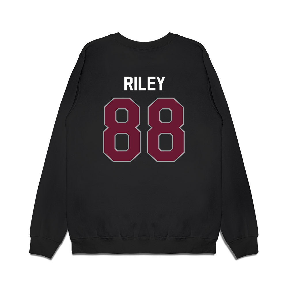 Texas A&M - NCAA Football : Micah Riley - We're In Premium Crewneck Sweatshirt-1