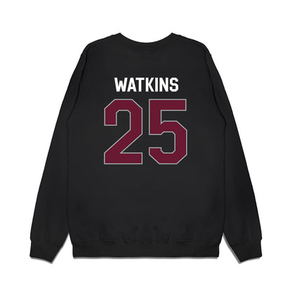 Texas A&M - NCAA Football : Tamarion Watkins - We're In Premium Crewneck Sweatshirt-1