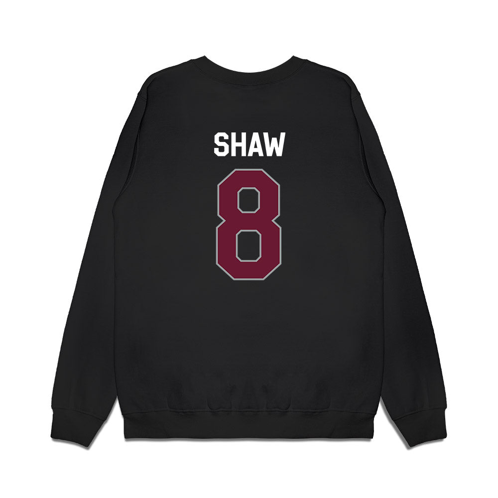 Texas A&M - NCAA Football : Jordan Shaw - We're In Premium Crewneck Sweatshirt-1