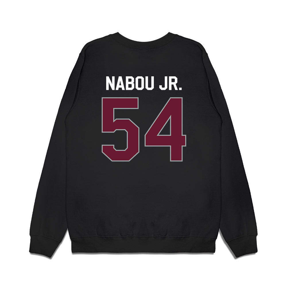 Texas A&M - NCAA Football : Mark Nabou Jr. - We're In Premium Crewneck Sweatshirt-1