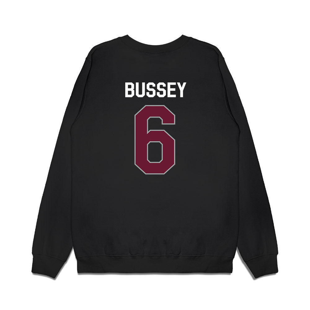 Texas A&M - NCAA Football : Terry Bussey - We're In Premium Crewneck Sweatshirt-1