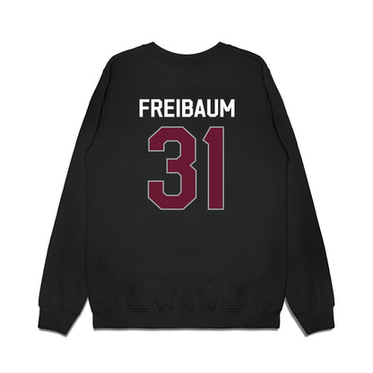 Texas A&M - NCAA Football : Shea Freibaum - We're In Premium Crewneck Sweatshirt-1