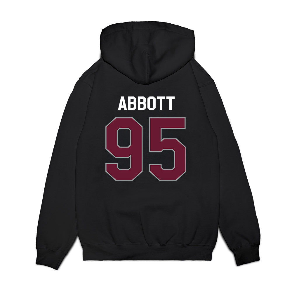 Texas A&M - NCAA Football : Alex Abbott - We're In Premium Hooded Sweatshirt-1