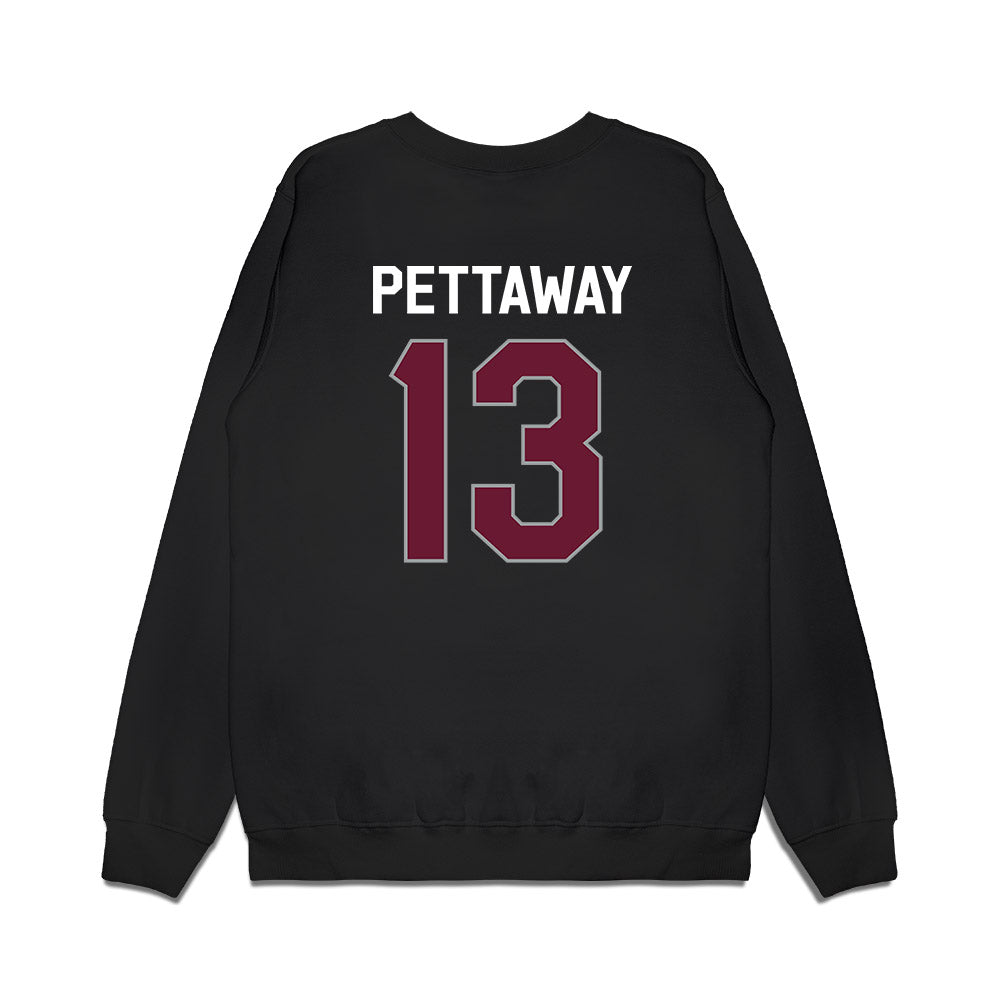 Texas A&M - NCAA Football : Deyjhon Pettaway - We're In Premium Crewneck Sweatshirt-1