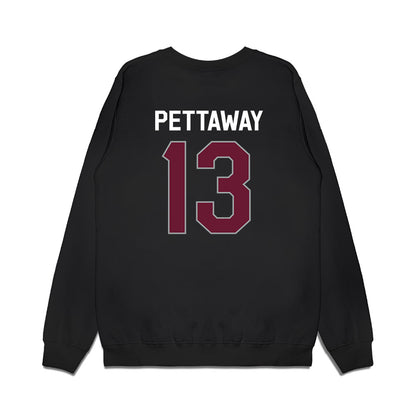 Texas A&M - NCAA Football : Deyjhon Pettaway - We're In Premium Crewneck Sweatshirt-1