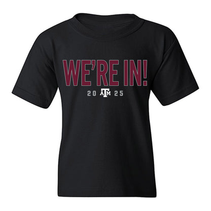 Texas A&M - NCAA Football : Bryce Perry-Wright - We're In Youth T-Shirt-0