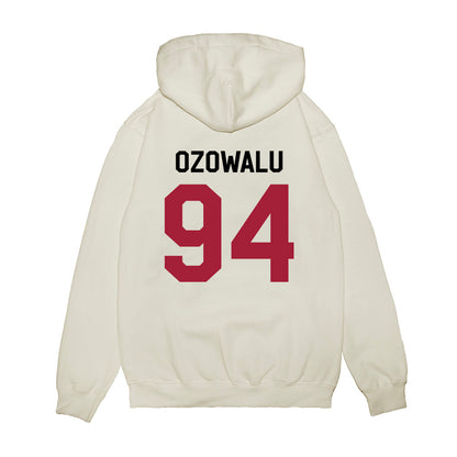 Oklahoma - NCAA Football : Kenny Ozowalu - We're In Premium Hooded Sweatshirt-1