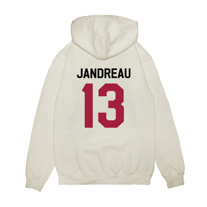 Oklahoma - NCAA Football : Niko Jandreau - We're In Premium Hooded Sweatshirt-1