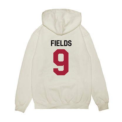 Oklahoma - NCAA Football : Dakoda Fields - We're In Premium Hooded Sweatshirt-1