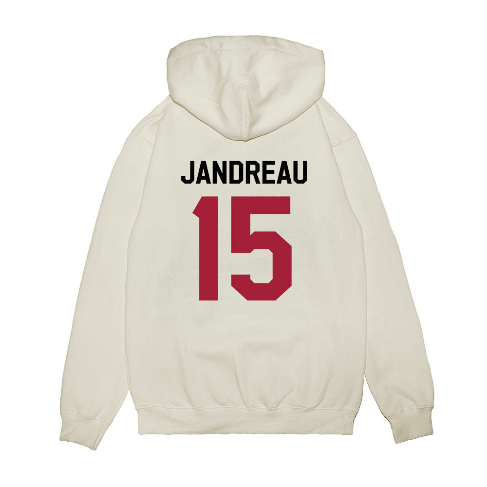 Oklahoma - NCAA Football : Beau Jandreau - We're In Premium Hooded Sweatshirt-1