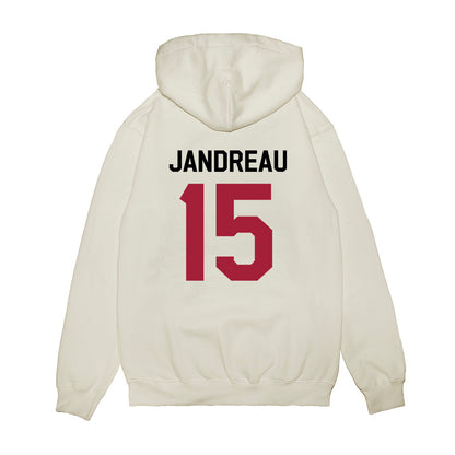 Oklahoma - NCAA Football : Beau Jandreau - We're In Premium Hooded Sweatshirt-1