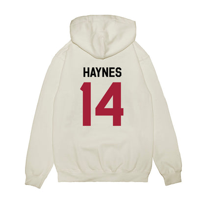 Oklahoma - NCAA Football : Trystan Haynes - We're In Premium Hooded Sweatshirt-1