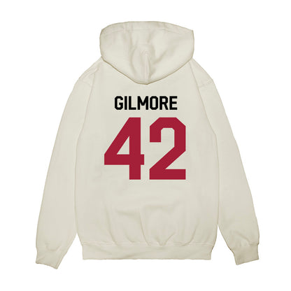 Oklahoma - NCAA Football : Wyatt Gilmore - We're In Premium Hooded Sweatshirt-1