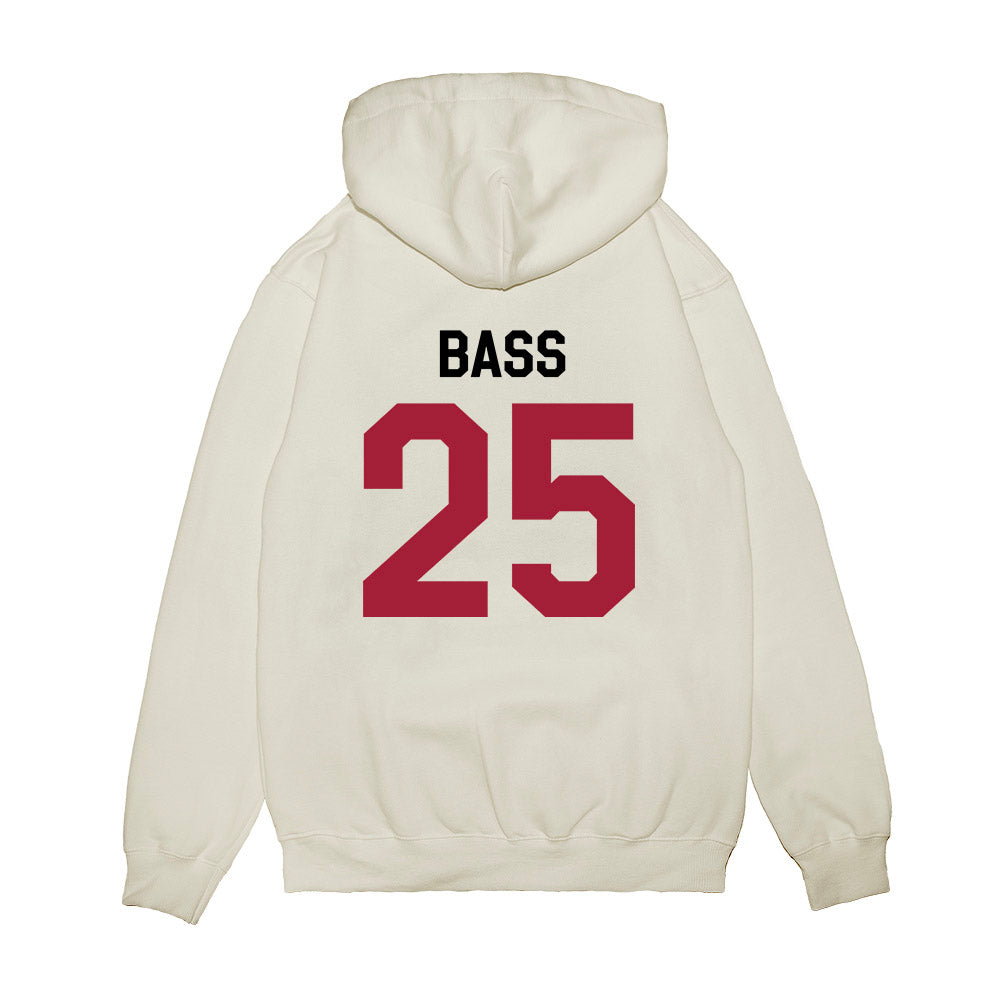 Oklahoma - NCAA Football : Andy Bass - We're In Premium Hooded Sweatshirt-1