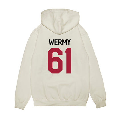 Oklahoma - NCAA Football : Kenneth Wermy - We're In Premium Hooded Sweatshirt-1