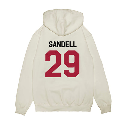 Oklahoma - NCAA Football : Tate Sandell - We're In Premium Hooded Sweatshirt-1