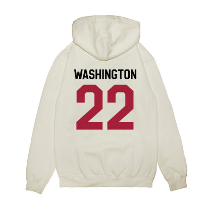 Oklahoma - NCAA Football : Trynae Washington - We're In Premium Hooded Sweatshirt-1