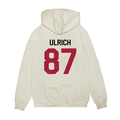 Oklahoma - NCAA Football : Jacob Ulrich - We're In Premium Hooded Sweatshirt-1