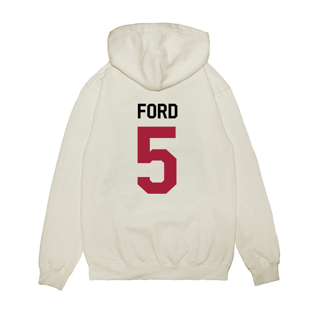 Oklahoma - NCAA Football : Markel Ford - We're In Premium Hooded Sweatshirt-1