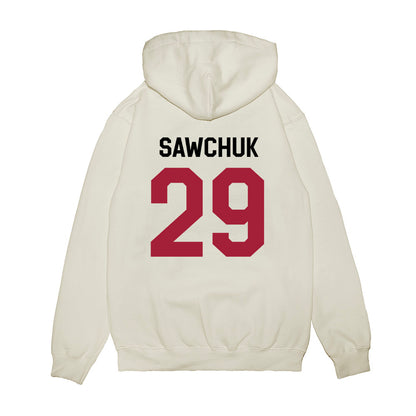 Oklahoma - NCAA Football : Gabe Sawchuk - We're In Premium Hooded Sweatshirt-1