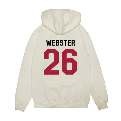 Oklahoma - NCAA Football : eLGee Webster - We're In Premium Hooded Sweatshirt-1