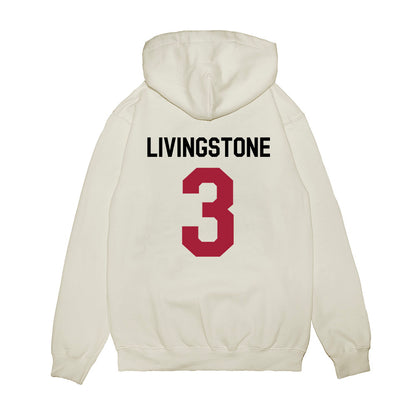 Oklahoma - NCAA Football : Parker Livingstone - We're In Premium Hooded Sweatshirt-1