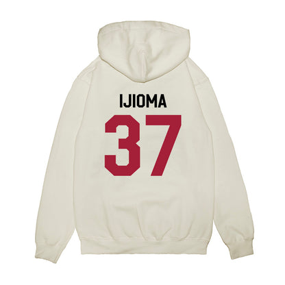 Oklahoma - NCAA Football : Prince Ijioma - We're In Premium Hooded Sweatshirt-1