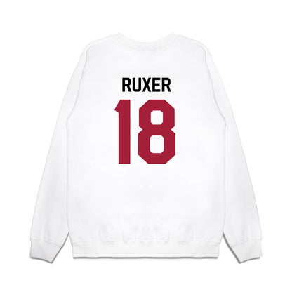 Oklahoma - NCAA Football : Tyler Ruxer - We're In Premium Crewneck Sweatshirt-1