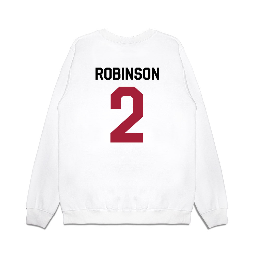 Oklahoma - NCAA Football : Omarion Robinson - We're In Premium Crewneck Sweatshirt-1