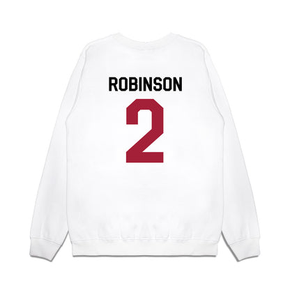 Oklahoma - NCAA Football : Omarion Robinson - We're In Premium Crewneck Sweatshirt-1