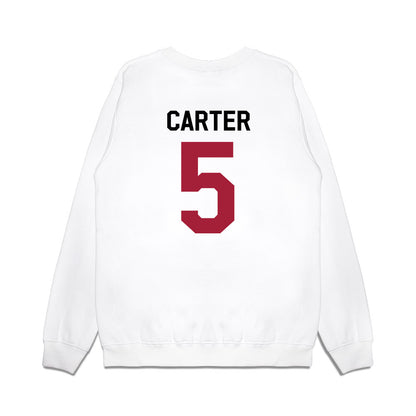 Oklahoma - NCAA Football : Jermichael Carter - We're In Premium Crewneck Sweatshirt-1