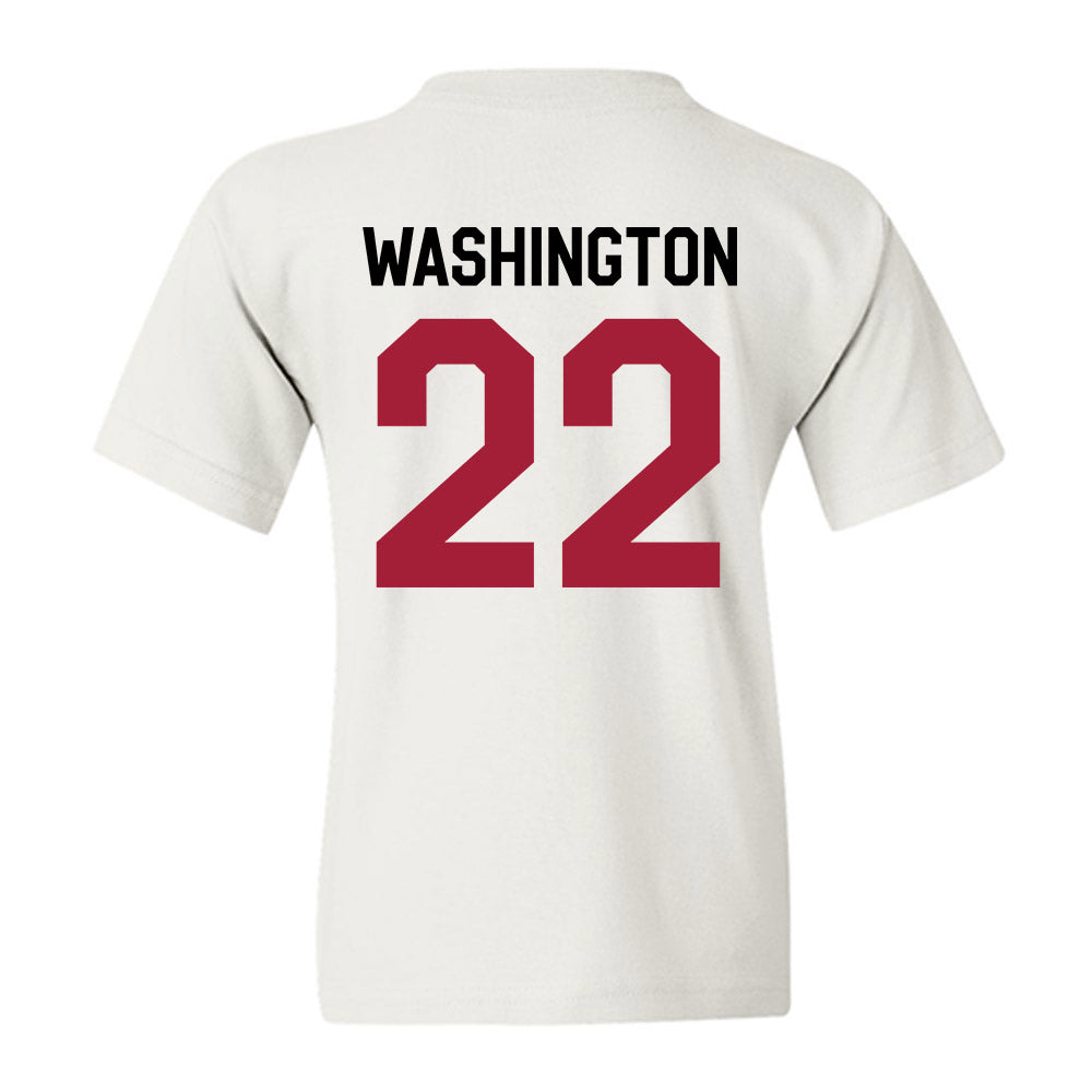 Oklahoma - NCAA Football : Trynae Washington - We're In Youth T-Shirt-1