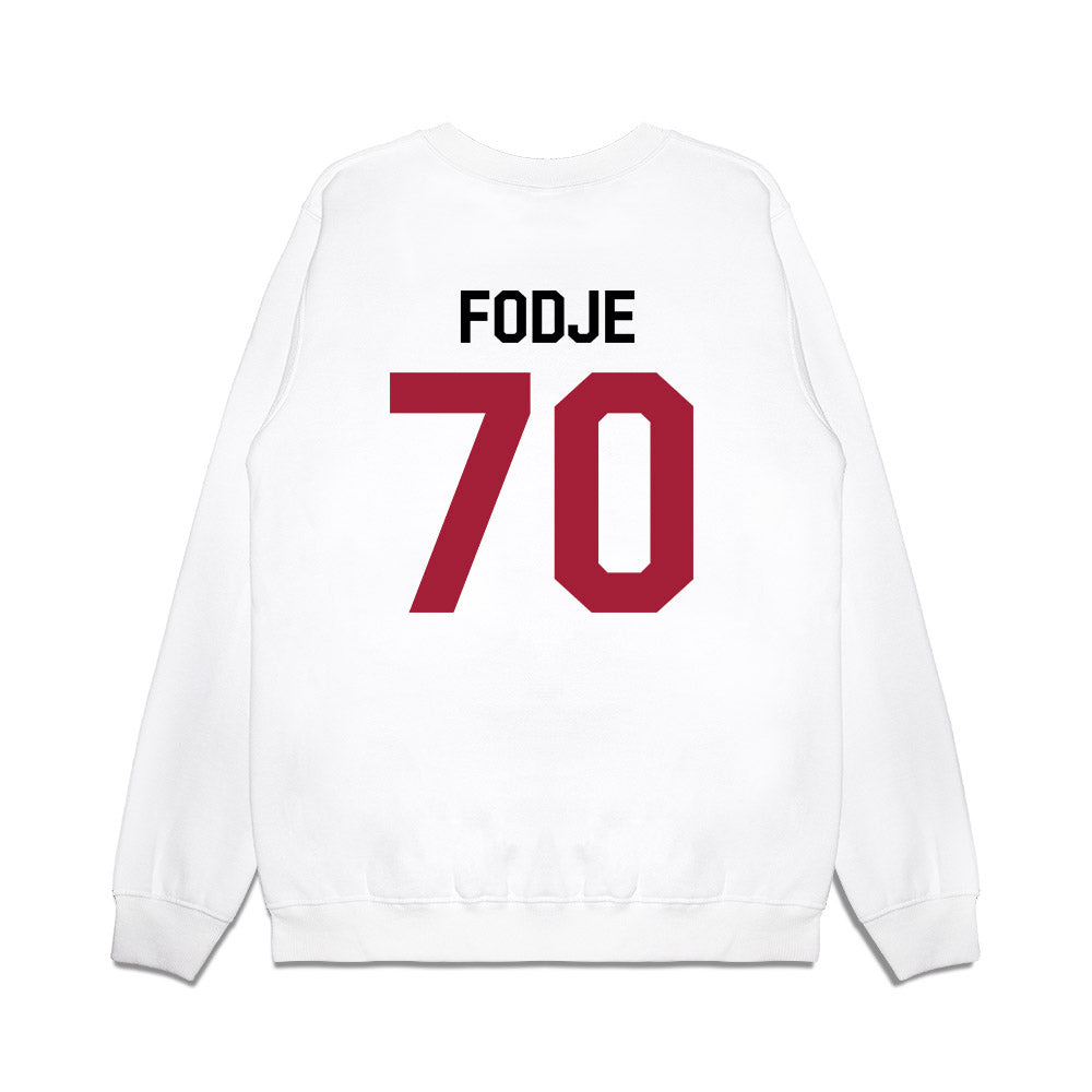 Oklahoma - NCAA Football : Ryan Fodje - We're In Premium Crewneck Sweatshirt-1