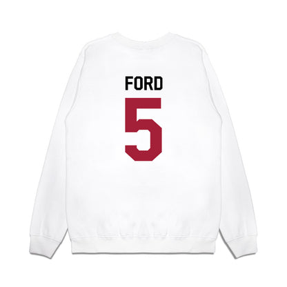 Oklahoma - NCAA Football : Markel Ford - We're In Premium Crewneck Sweatshirt-1