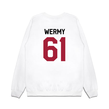 Oklahoma - NCAA Football : Kenneth Wermy - We're In Premium Crewneck Sweatshirt-1