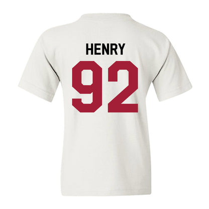 Oklahoma - NCAA Football : Jacob Henry - We're In Youth T-Shirt-1