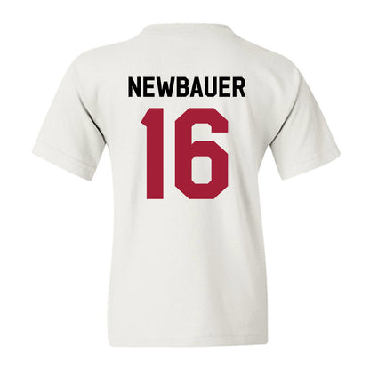 Oklahoma - NCAA Football : Whitt Newbauer - We're In Youth T-Shirt-1