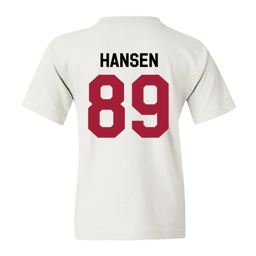 Oklahoma - NCAA Football : Hayden Hansen - We're In Youth T-Shirt-1
