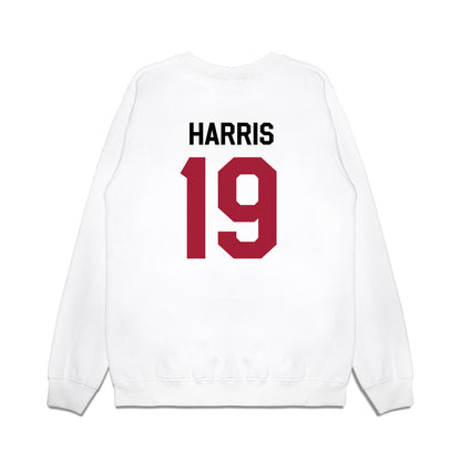 Oklahoma - NCAA Football : Brian Harris - We're In Premium Crewneck Sweatshirt-1