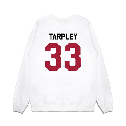 Oklahoma - NCAA Football : Preston Tarpley - We're In Premium Crewneck Sweatshirt-1