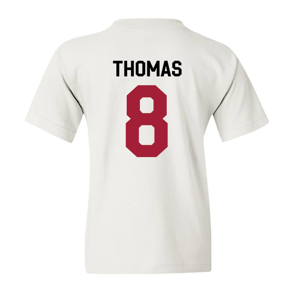 Oklahoma - NCAA Football : Bishop Thomas - We're In Youth T-Shirt-1